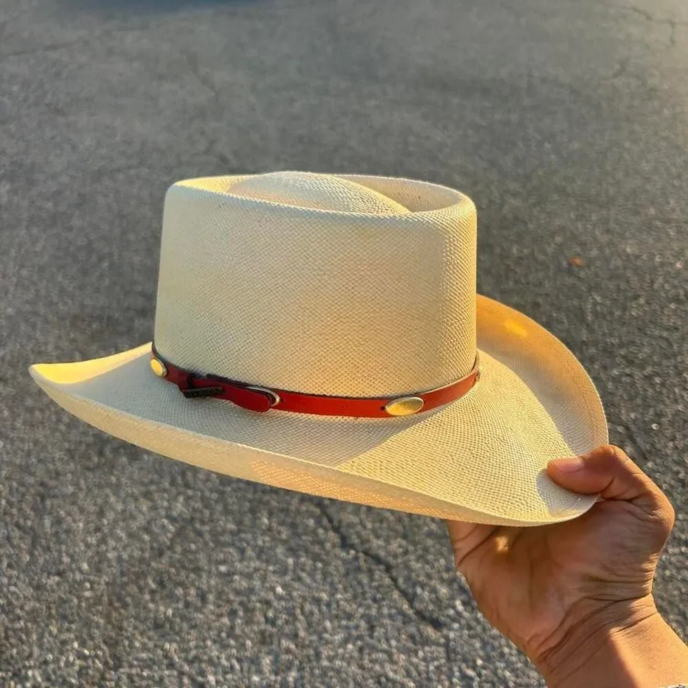 Stetson Men's Cream and Tan Hat